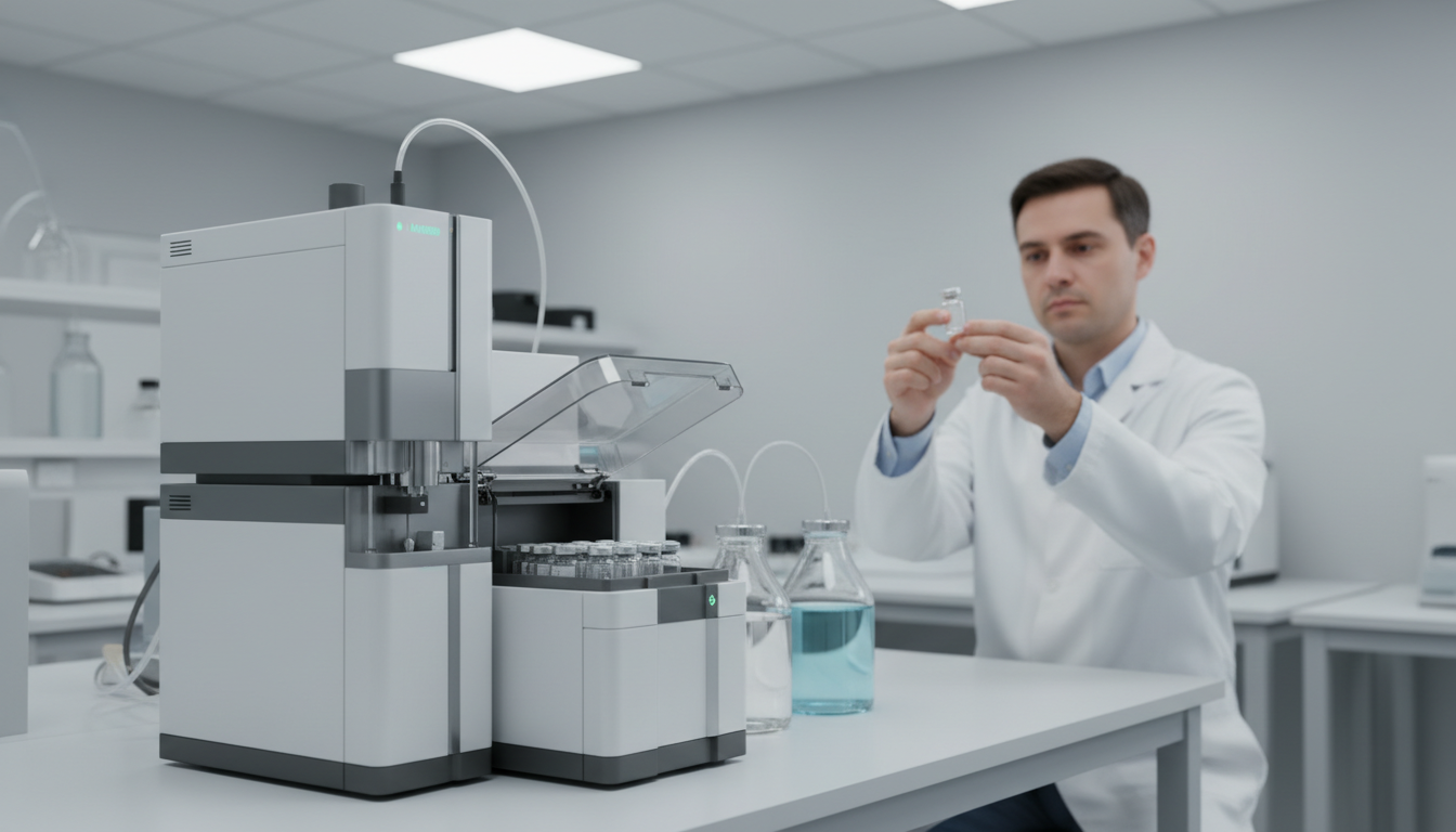 Метаболомика: масс-спектрометр в лаборатории