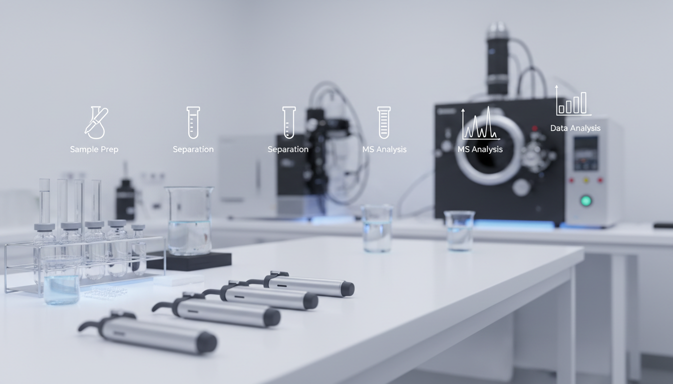 Процесс протеомного анализа в лаборатории